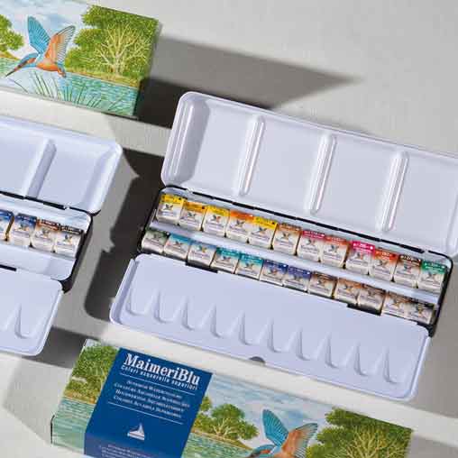 Maimeri blu - Watercolour - Categorie - MAIMERI